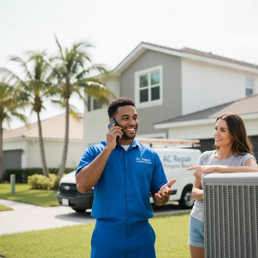 AC Repair Pompano Beach customer support in Adel